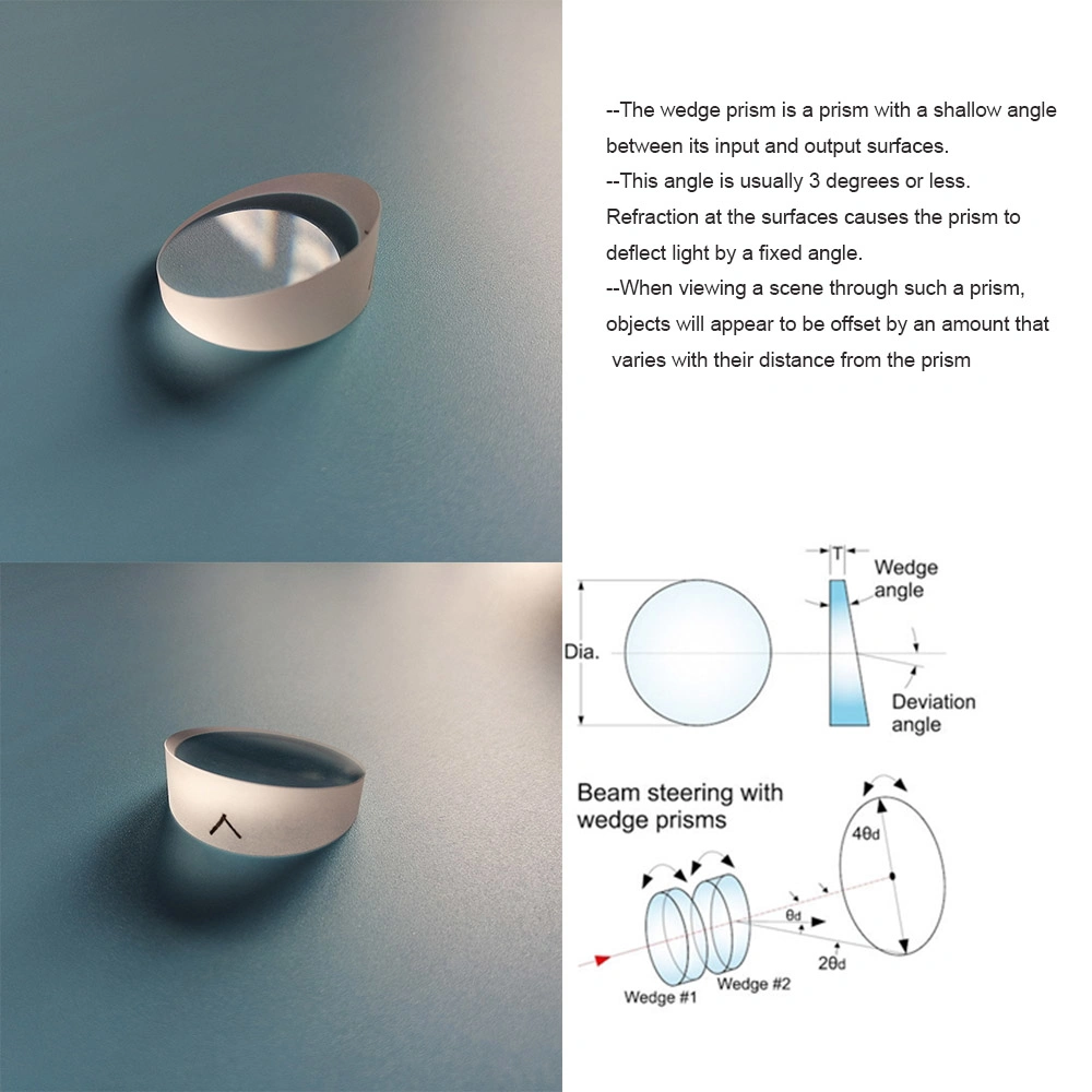 Custom Made Optical Window Wedge Prism