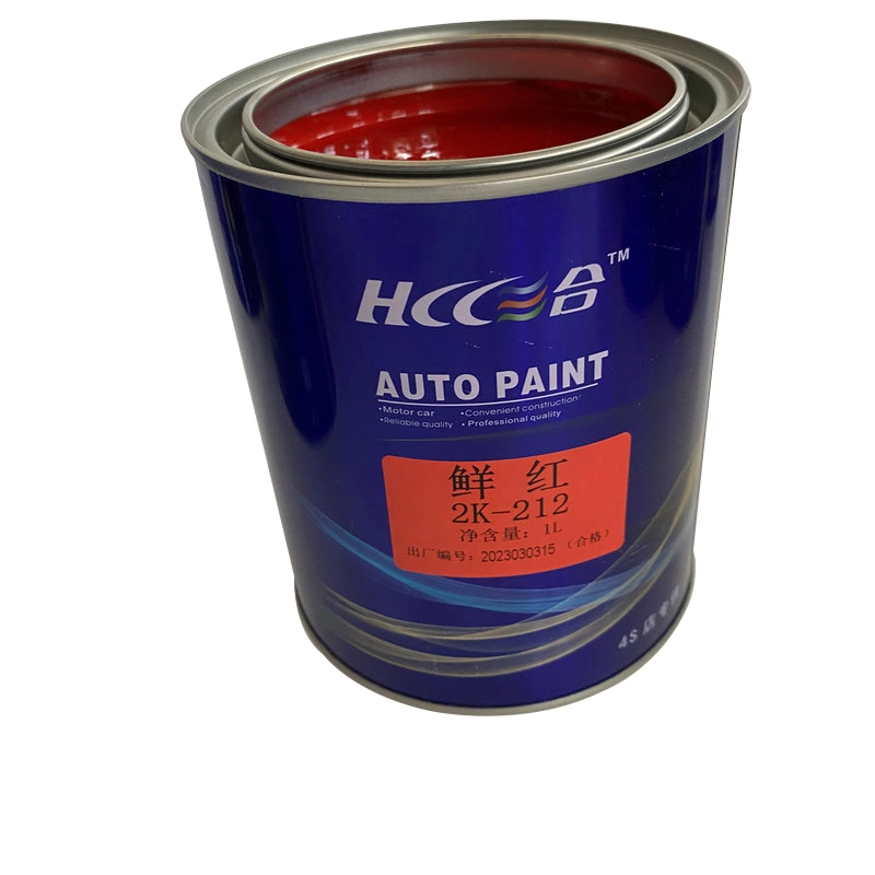 Tinta para automóvel acrílico de boa cobertura de alta aplicação popular High Chroma Pintura de automóvel 2K pintura superior Branco 01