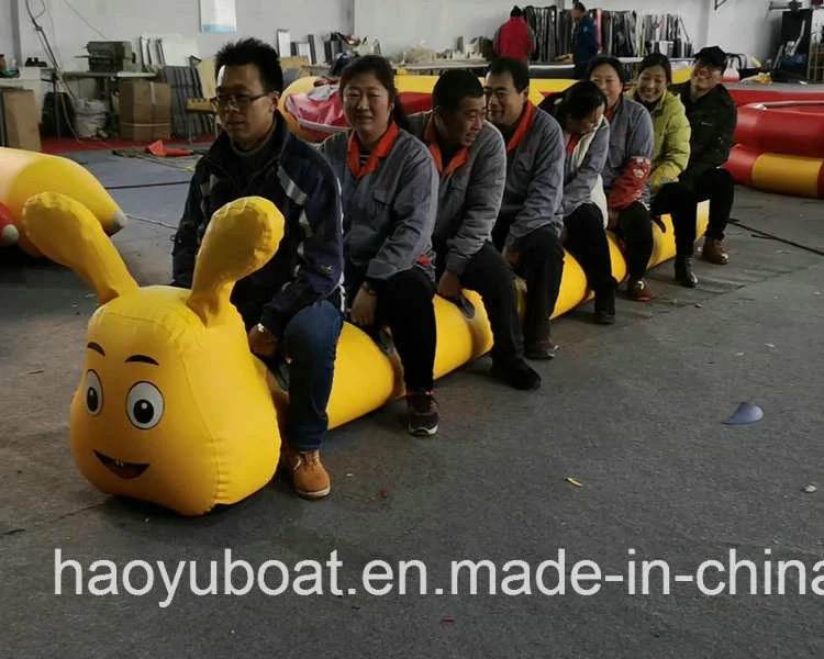 Haoyu Embarcaciones neumáticas Caterpillar productos Juego Banana Boat