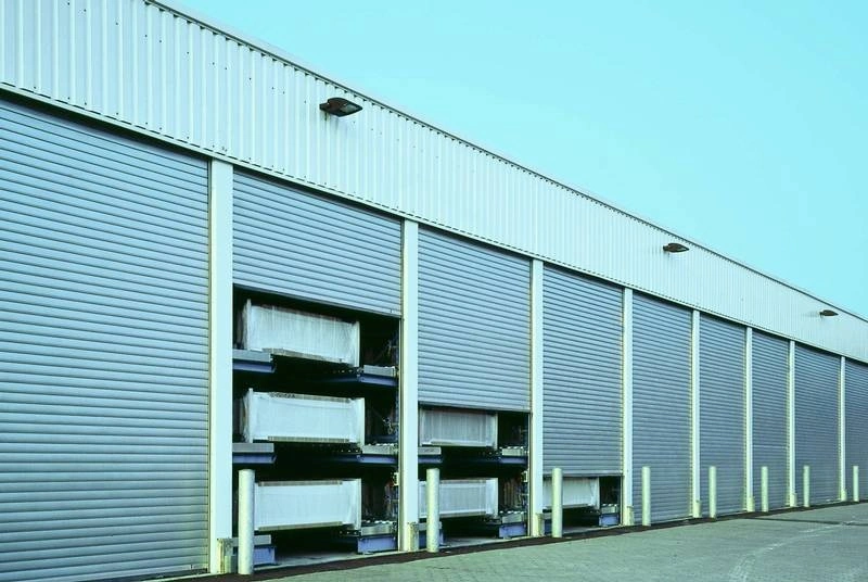 Commercial Rolling Shutter Exterior Interior Sliding Thermal Insulated Industrial PU Sandwich Panel Security Sectional Garage Door