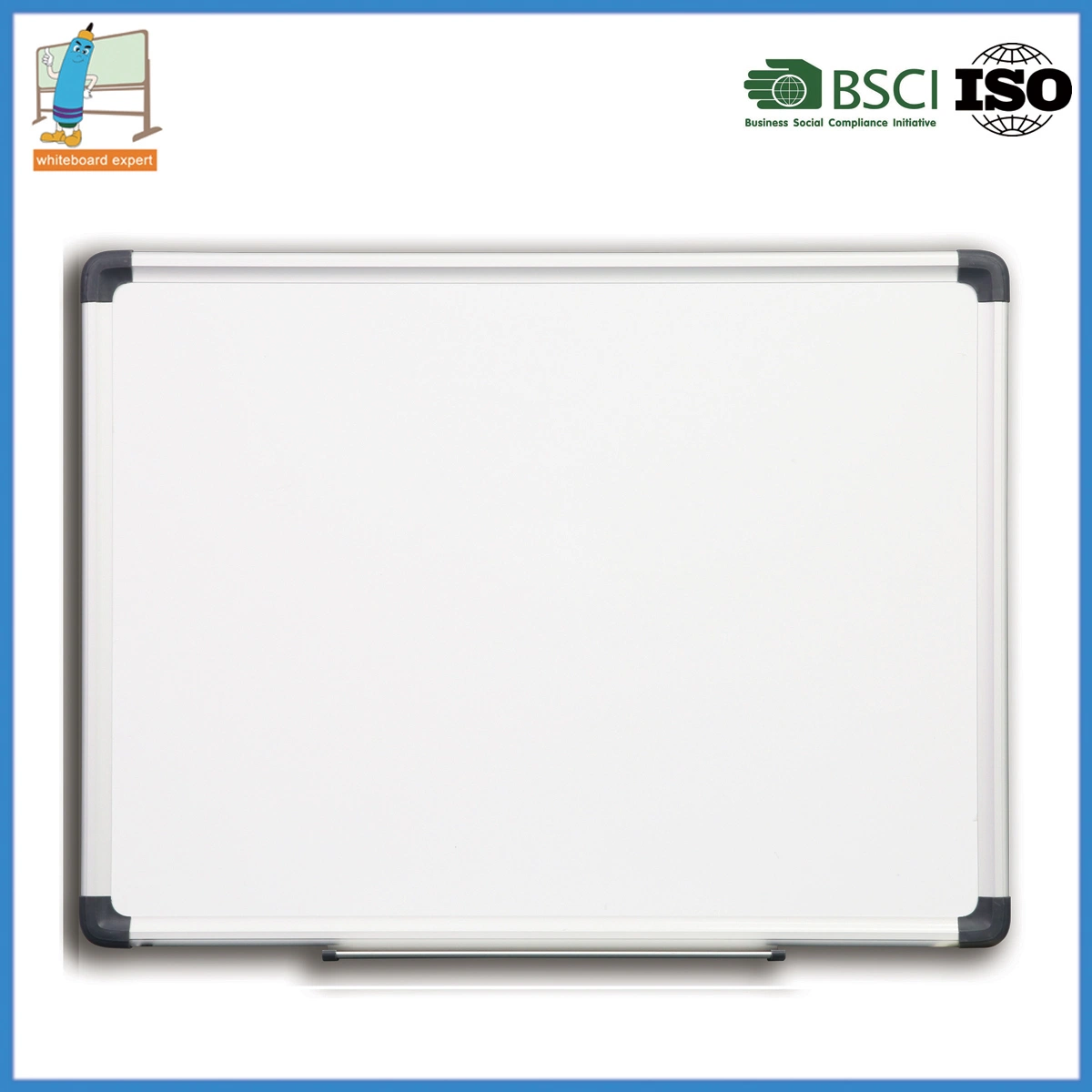 Hot Sale Office School Home Wall Mounted Hanging Aluminium Frame Durable Magnetic Dry Erase White Board