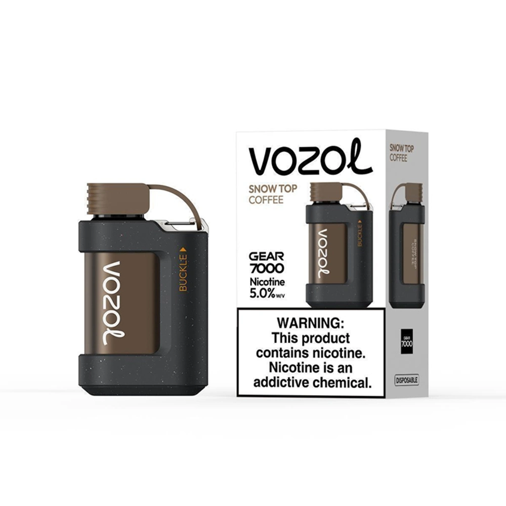 Vozol Gear 7000 Puffs Electronic Cigarette 500mAh 7K Puff Bar Vape Rechargeable Hookah Pen Disposable Pod