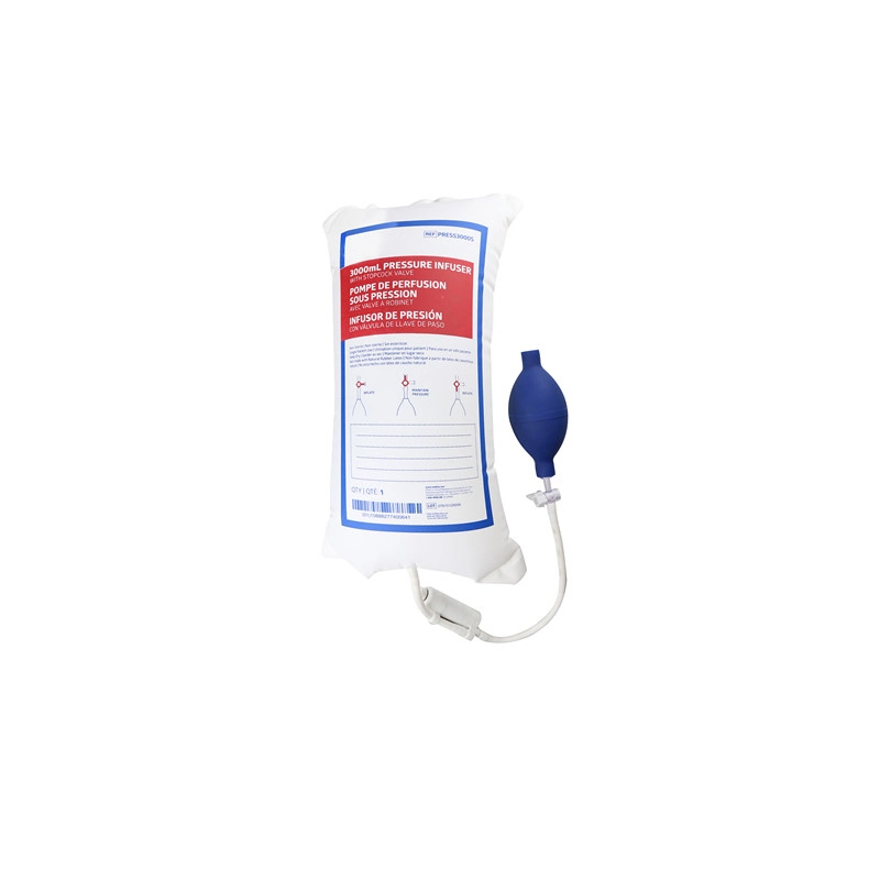 Medical Disposable Pressure Infusion Bag with Pump or Gauge