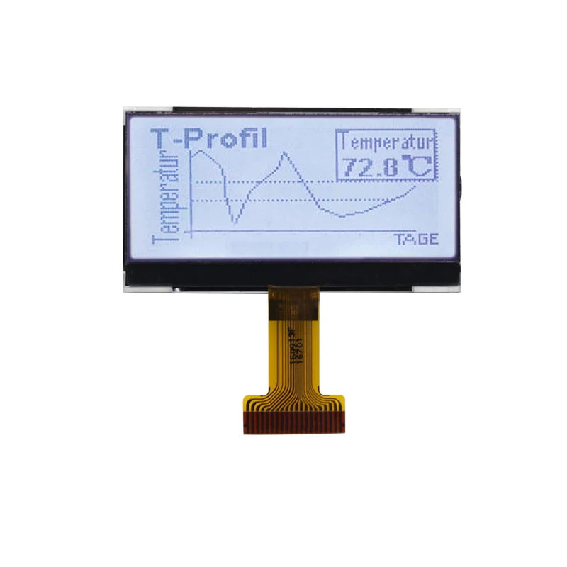 OEM/ODM Mono LCD Graphic Screen FSTN Positive Transmissive 12864 LCD Panel LCD Monitor