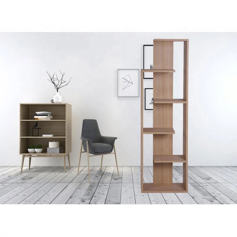 Muebles hogar Muebles de diseño moderno de 4 niveles de estantería de madera estantería de madera