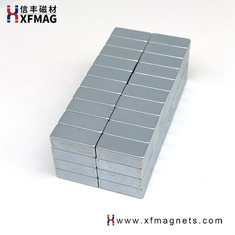 Rare Earth Permanent Magnet N45 Nickel Coated Block Neodymium Magnet Magnetic Product