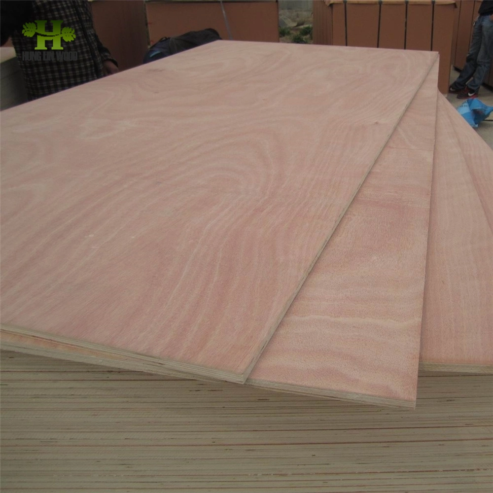 3mm, 5mm, 9mm, 15mm, 18mm Pencil Cedar /Okoume /Red Hardwood Commercial Plywood with Competitive Price