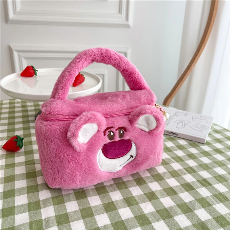 Yugui Dog Series Soft Cute Handbag Storage Makeu