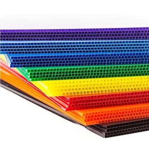 Corrugated Sheet Recyclable PP Hollow Board Extruded Polypropylene Plastic Turnover Box