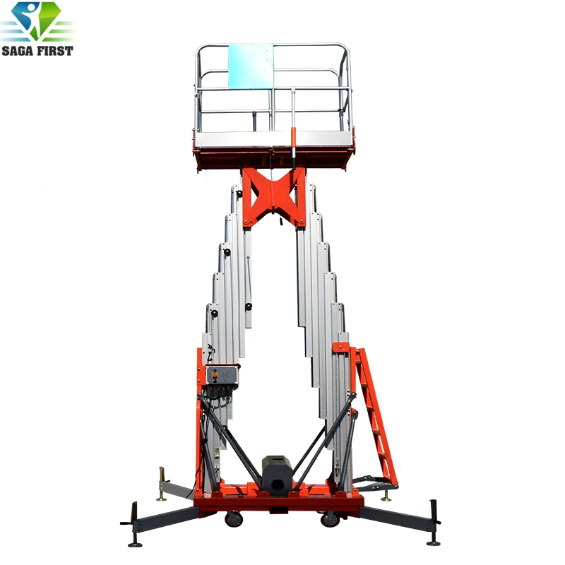 Mini Aluminum Aerial Working High Ladder Cradle Lift Spare Parts