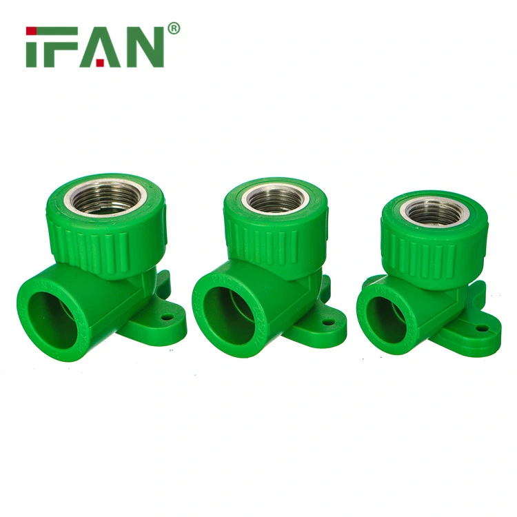 Ifan Hot Sell Pn25 Tube Connectors 20-110mm Elbow Tee Socket Customized Plastic PPR Pipes and Fittings