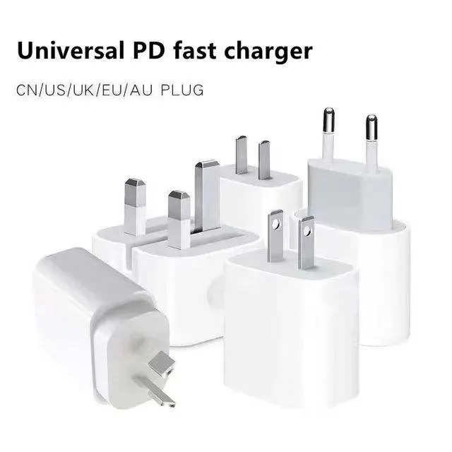 Us Plug USB Type C Pd 20W 18W Fast Charger Kits Wall Charger for Apple iPhone 11 Charger