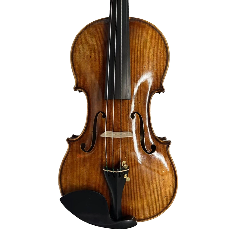 Sinomusik Hand Rubbed Antique Dark Brown Colour Violin for Sale