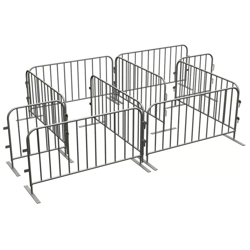 Removable Galvanized Crowd Control Barrier Traffic Barrier