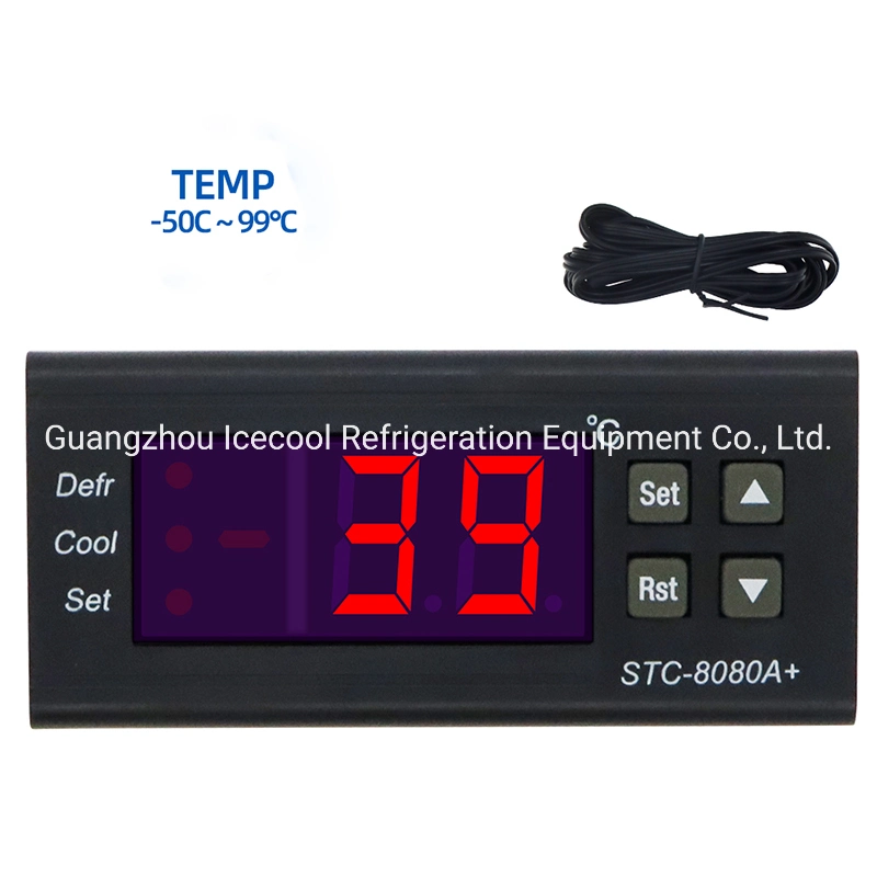 Reliable Digital Microcomputer Thermostat Temperature Controller Stc-8080A+ for Refrigeration