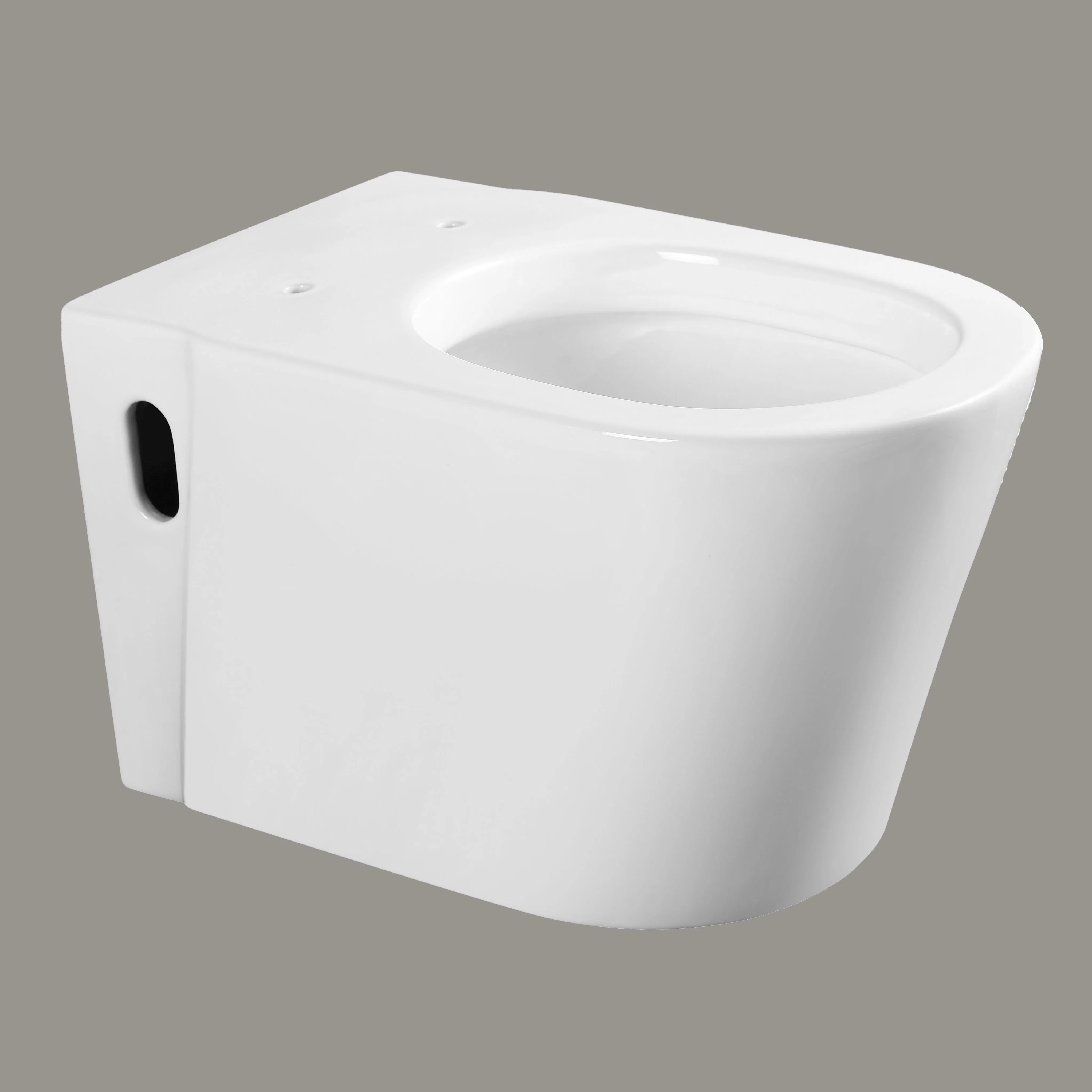 Alta calidad Closestool personalizable montado en pared agua Ahorro P-Trap inodoro