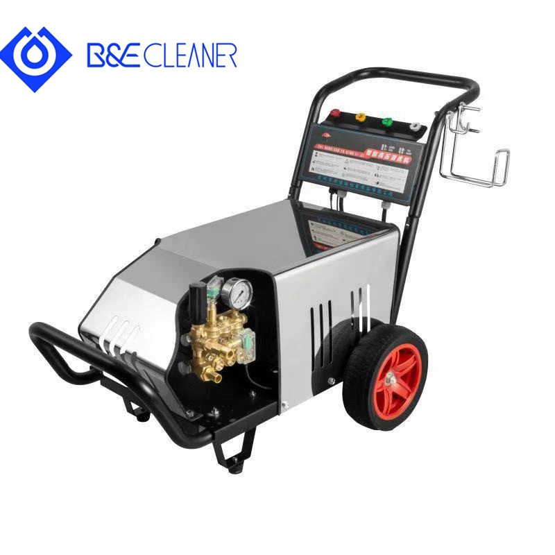 Good After-Sale Service Stainless Steel Housing Cold Water Cleaning 5.5kw Electric High Pressure Car Washer