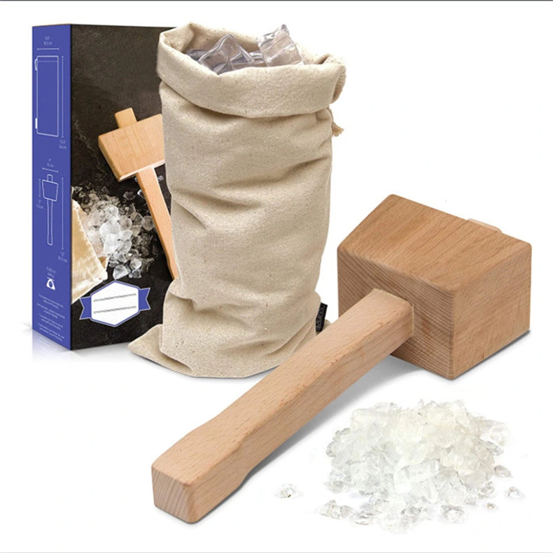 Lewis Bag and Mallet Bartender Kit & Bar Tools Kitchen Accessory 12", Ice Bag & Mallet