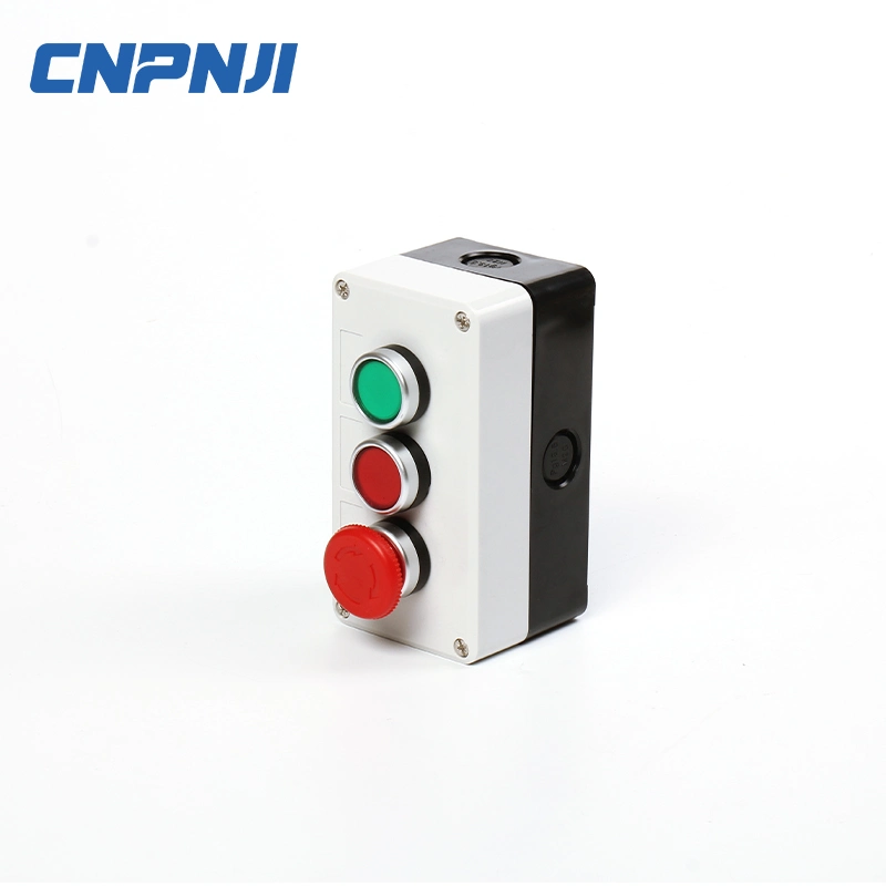 Waterproof IP65 Button Box Switch Box Emergency Stop Signal Light Operation Control Box