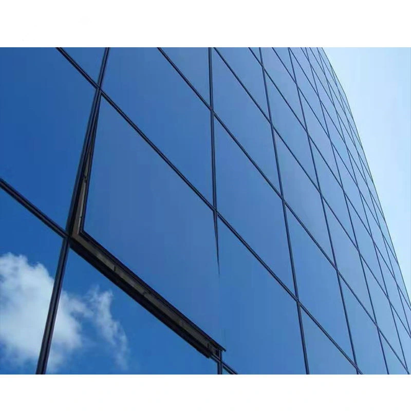 Invisible Frame and Low-E Facade Wall Glass Aluminum Curtain Wall