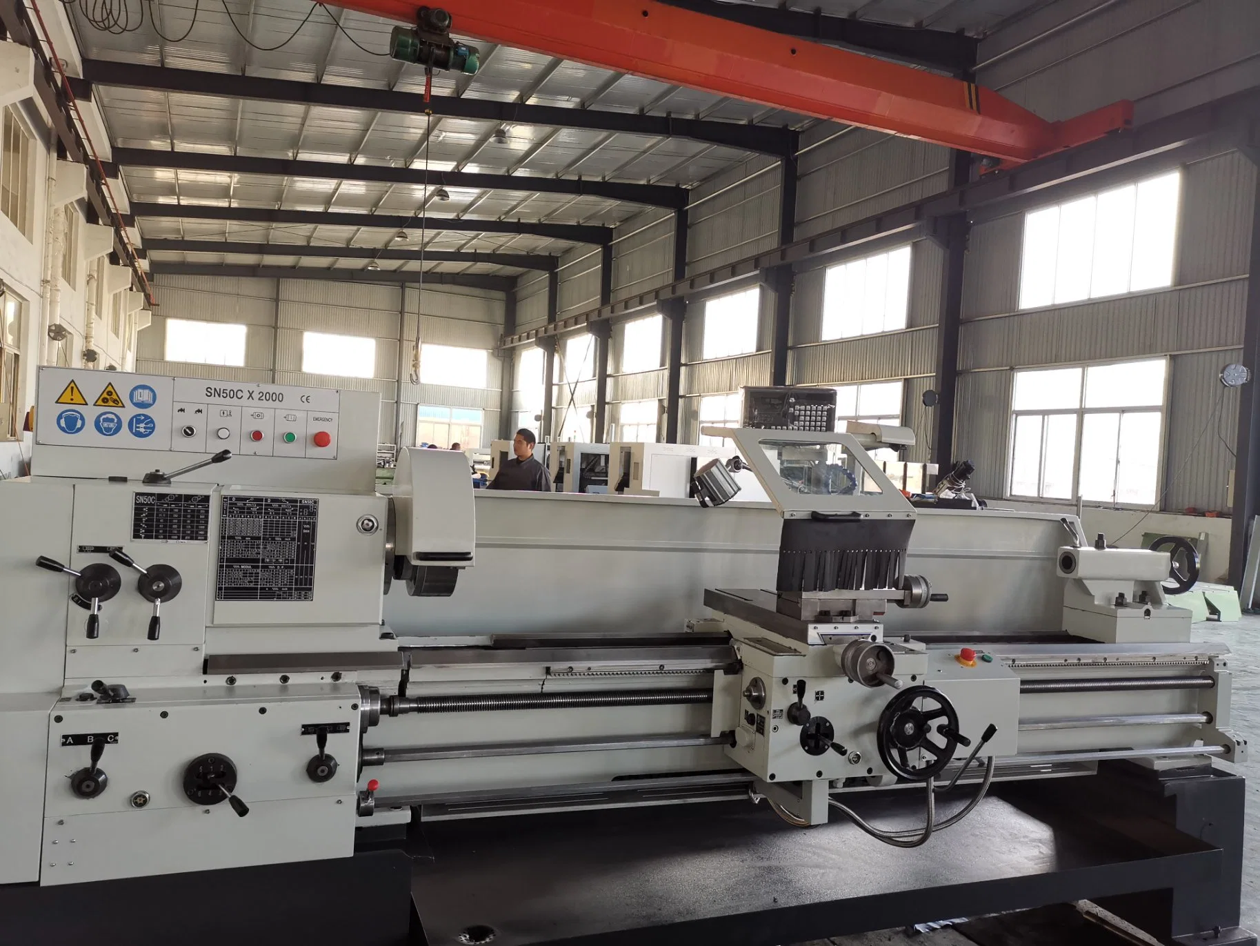 Cheap Price CE Approved Horizontal Sumore Drilling 3m Gear Head Heavy Duty Lathe Machine