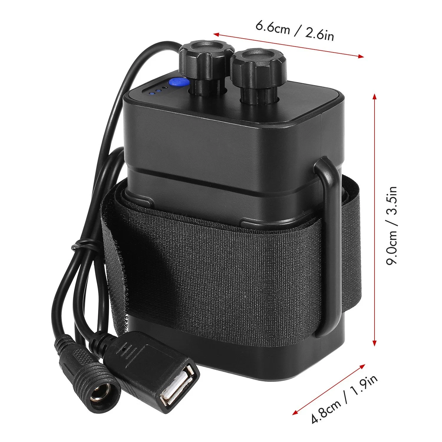 Waterproof Battery Box Portable Charger 18650 Battery Case