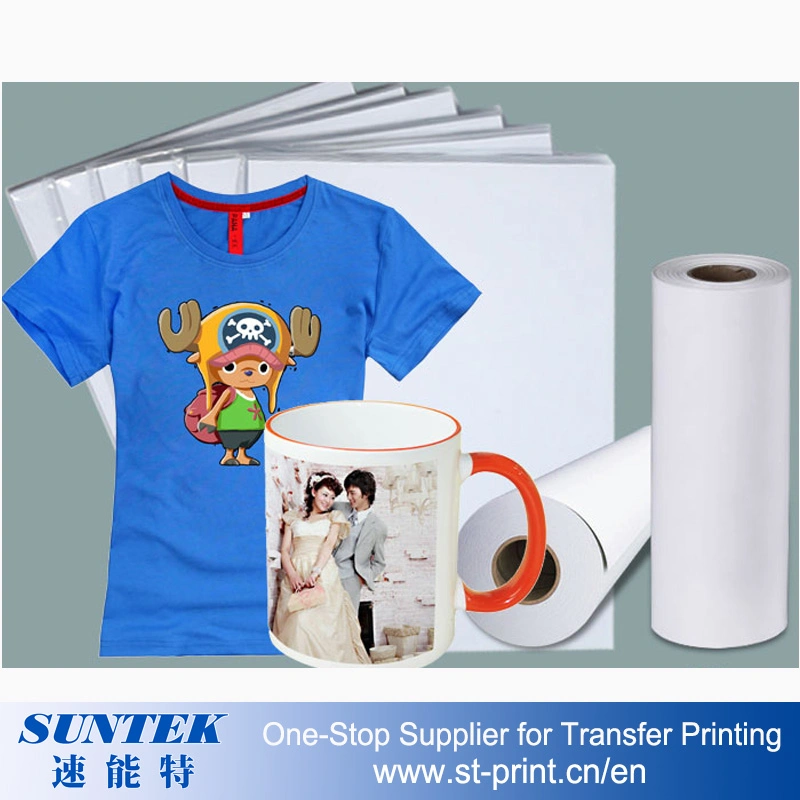 A4 Size Inkjet Eco Solvent Dark Color Heat Transfer Paper