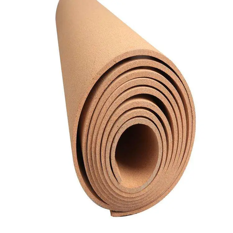 Wholesale/Supplier Portugal Imports 3mm High Density Nature Cork Sheet Roll Bulletin Board