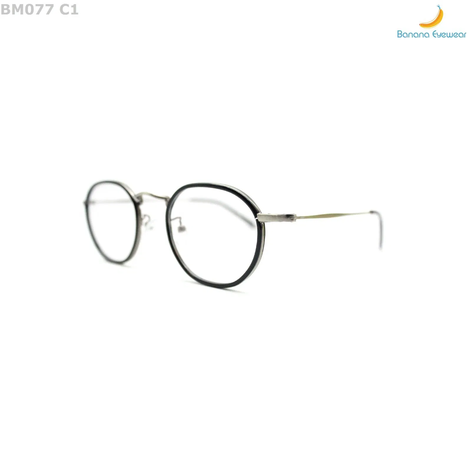 Nuevo diseño de moda de acetato de bastidor de la óptica de Rim se mezclan con gafas de metal