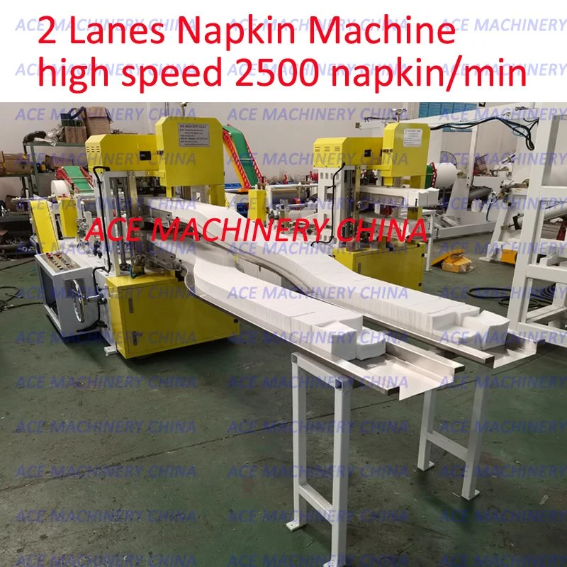 Fastest Paper Napkin Printing Equipment with Embossing with Italy Design