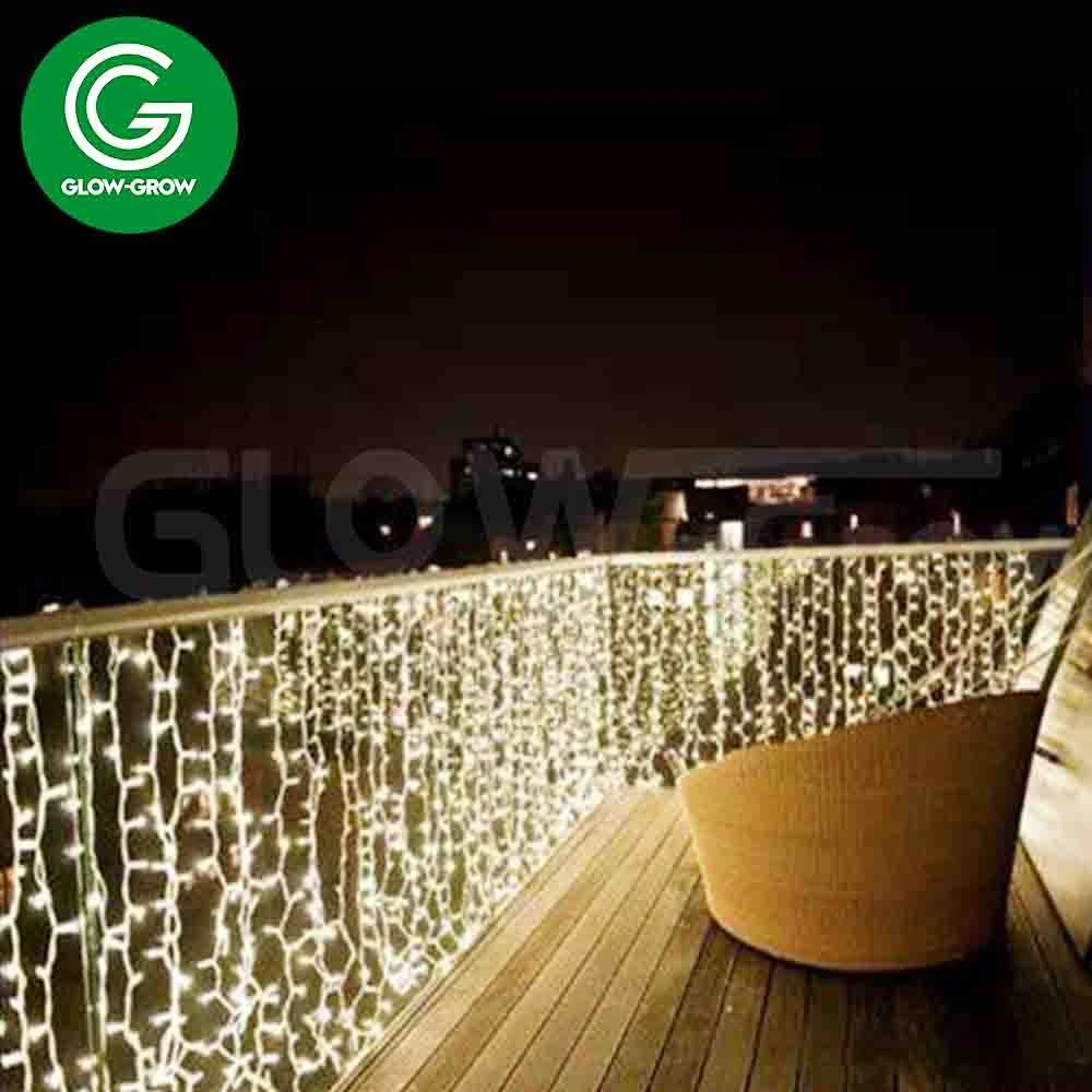 Warm White Weihnachten LED Vorhang String Licht für Party Halloween Startseite Wall Bar Restaurant Event Dekoration