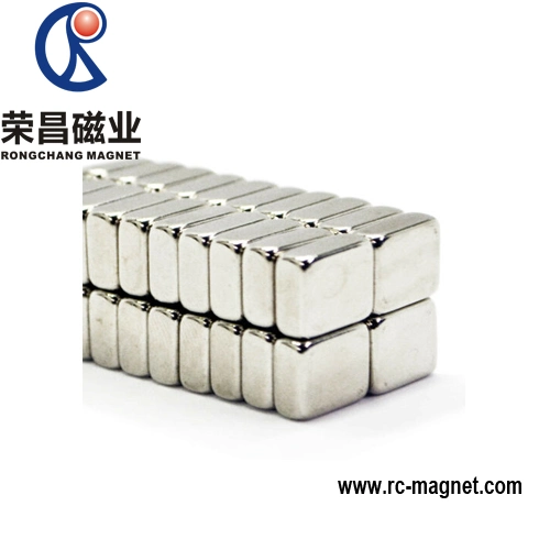 Permanent Magnet Neodymium Cube Shape Imane Sintered NdFeB Magnet