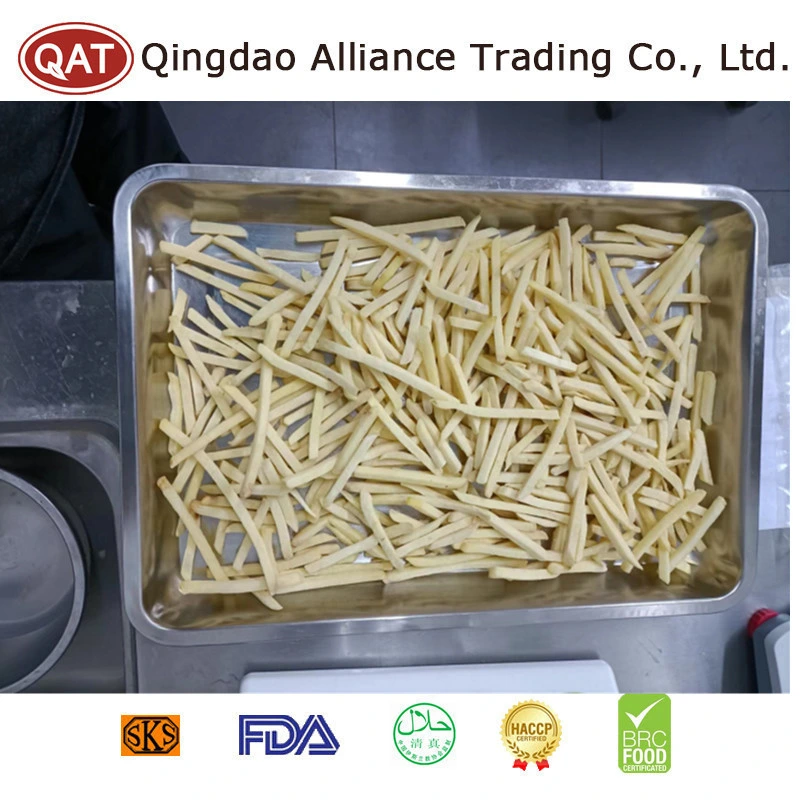 Top Qulaity 1/4 Potato Chips 7*7 mm Shoesting French Fries with Bulk Package