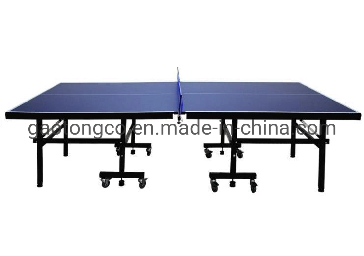 18mm épaisseur Ping-pong Indoor Table de tennis de table mobile