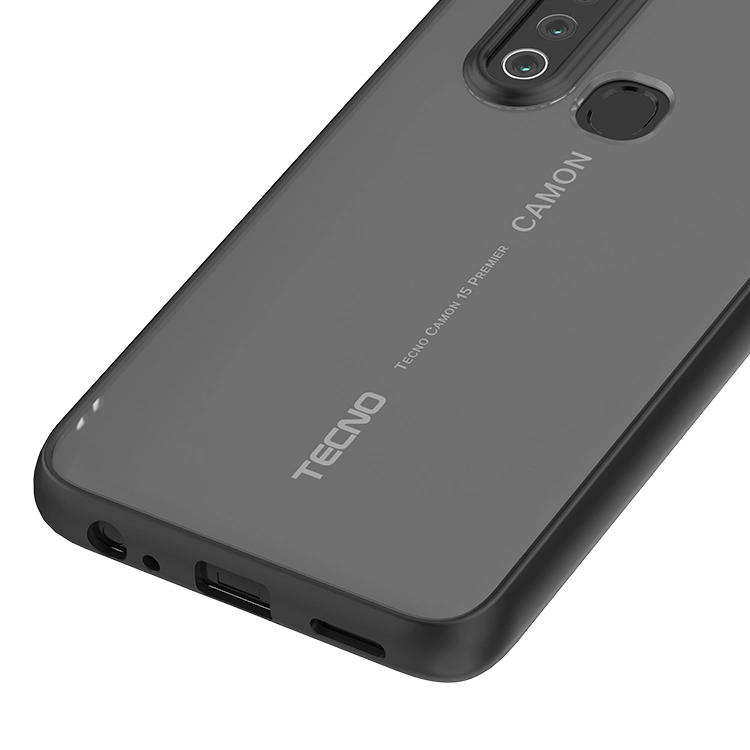 Los nuevos golpes mate traslúcida Slim PC+Teléfono de TPU para Tecno Camon el 15 de PRO/CD8