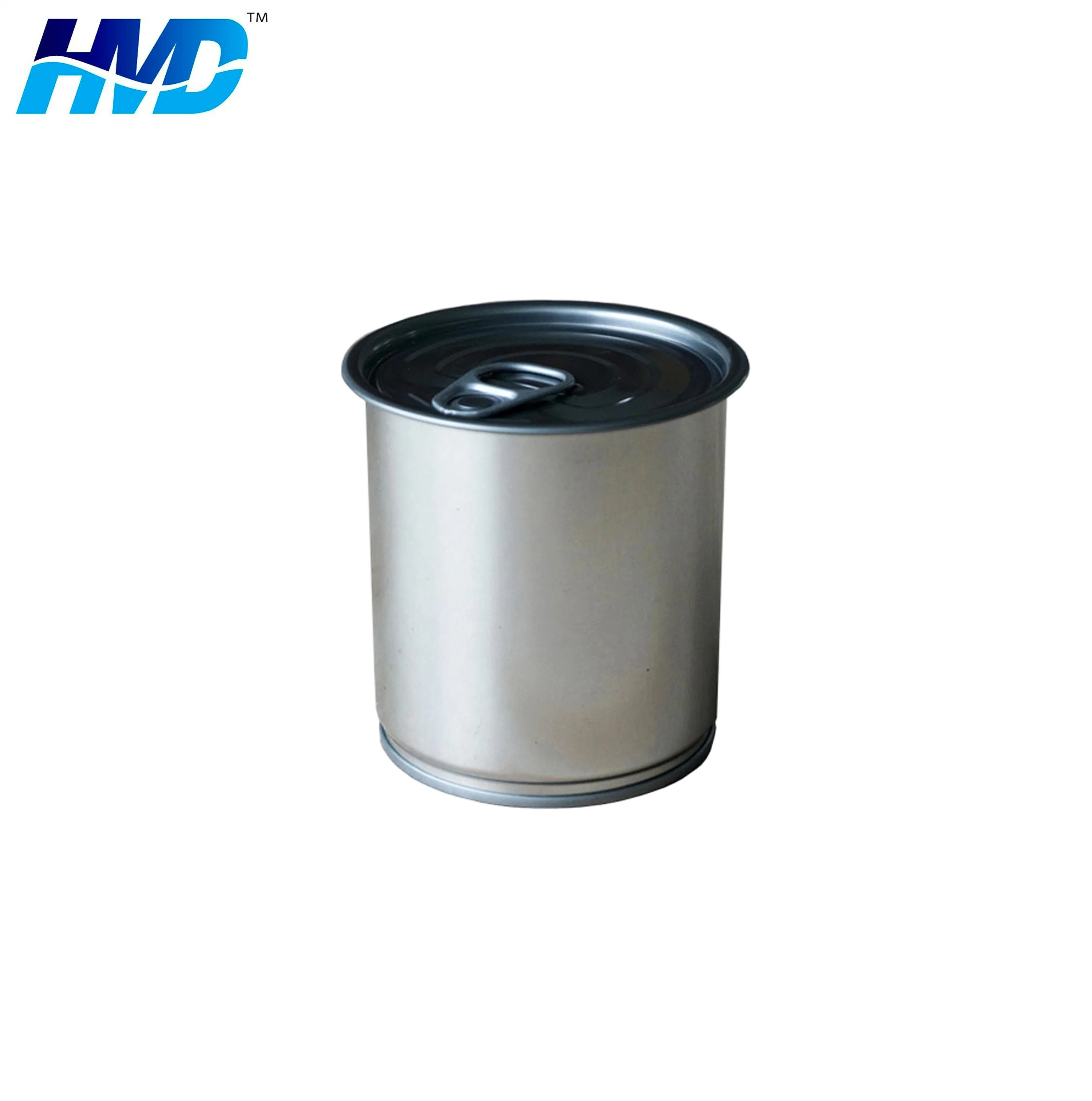 Round Food Storage Can Empty Tuna Fish Tin Can for Food Packing