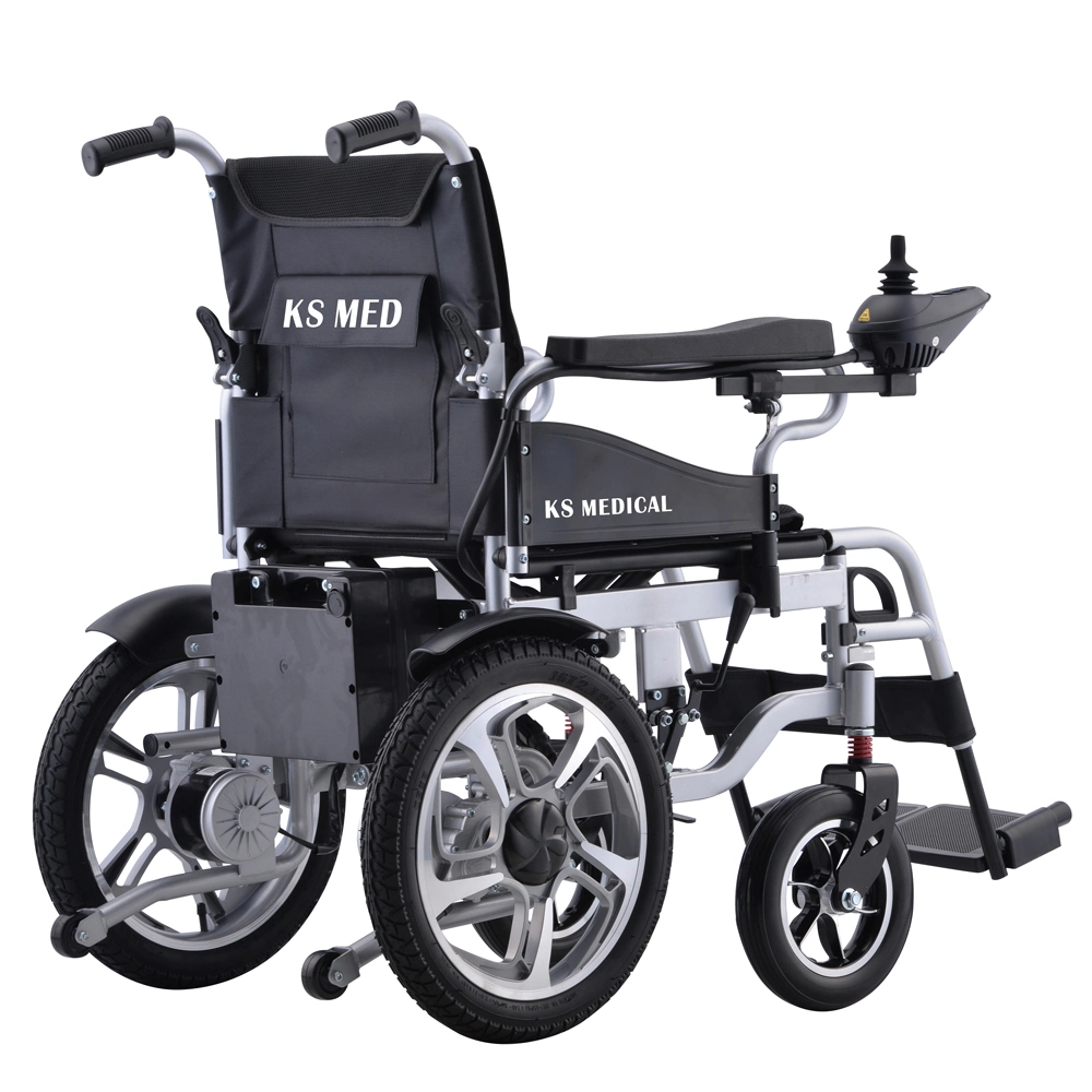 KSM-501p Самая низкая легкая складная наружная электрическая инвалидная коляска повышенной проходимости Для взрослых