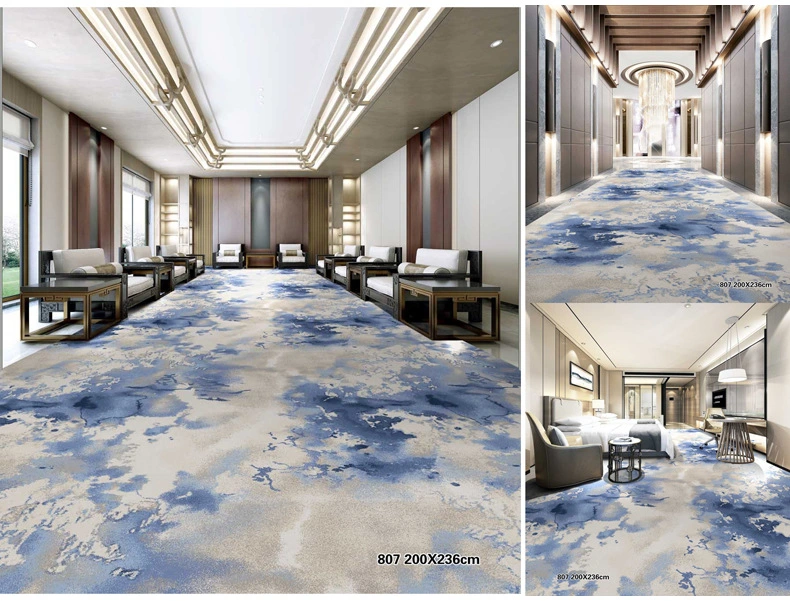 Wilton Woven 4m Roll Floral Pattern Wall to Wall Carpet