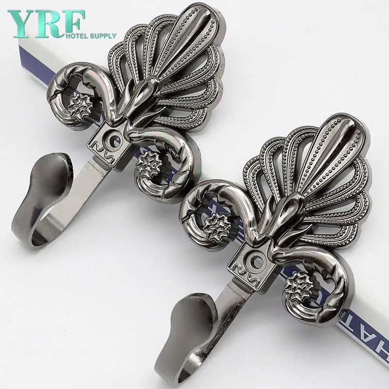 Deluxe Dorm Metal Curtain Tie Back Hooks Curtain Hooks Holder Types