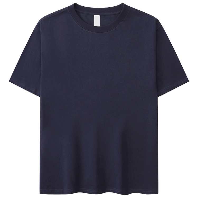Hochwertige Oversize220 Gramm Großhandel Custom T-Shirts 100% Baumwolle Blank Einfarbige Herren′ S T-Shirts