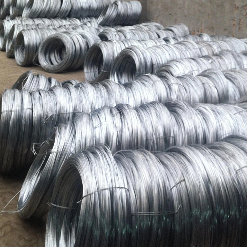 Commercial 0.8mm 1.6mm 1.8mm 2.0mm Galvanized Steel Welded Curved Fence Gi Wire Zinc Coated Wire Rods