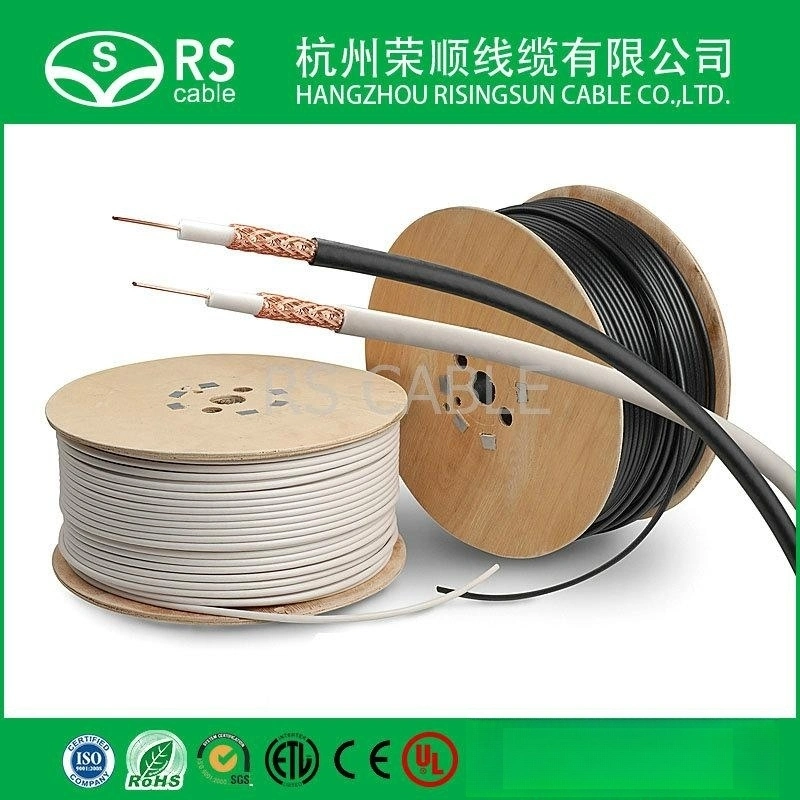 Cabo Coaxial 75ohm Rg59/ RG6/ Rg11 UL/ ETL/ CE/ RoHS/ Reach Aprovado