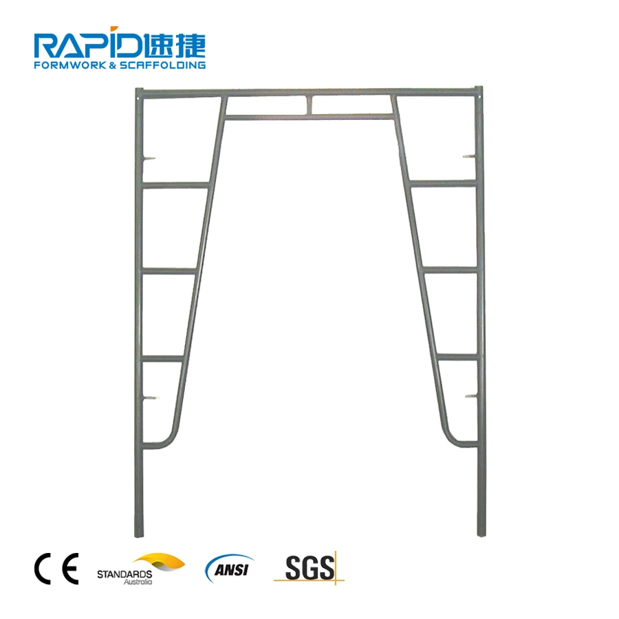 ANSI Steel a H Type Walk Through Scaffolding Scaffold Ladder Part Frame