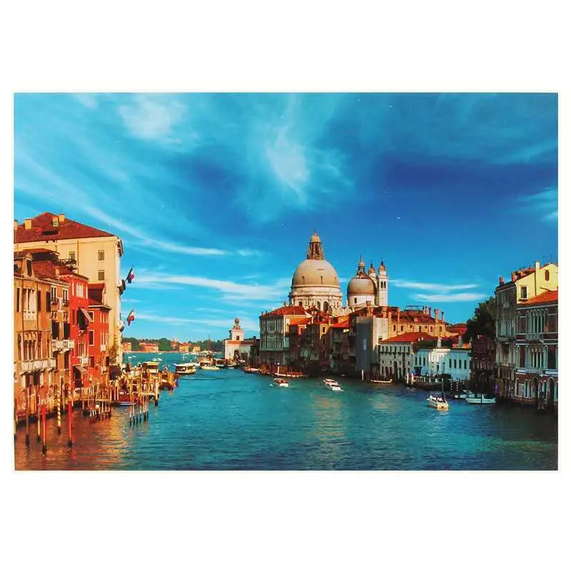 1000 Pieces Adult Jigsaw Puzzles Venice Water City Puzzle Promotion Gift