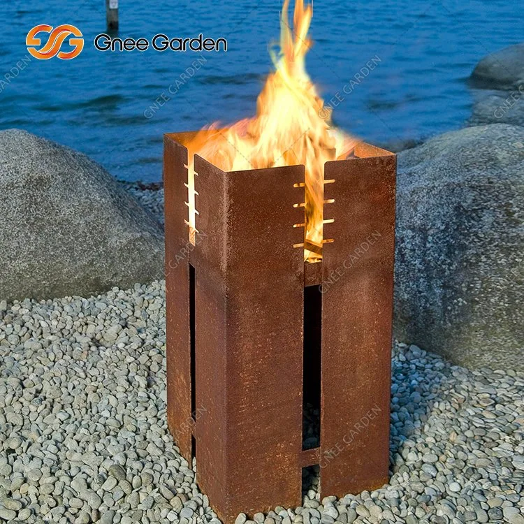 Creative Corten Steel BBQ Design Outdoor