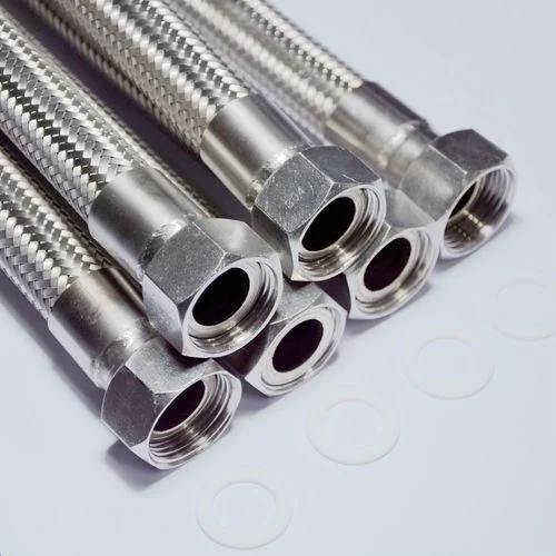 Stainless Steel Flexible Heater Hose Pipe Corrugated Metal Solar Hose for Water Heater