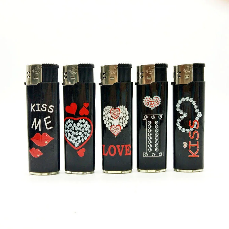 Loving Heart Disposable Hot Selling Good Price Cigar Lighter Electric Lighter From China