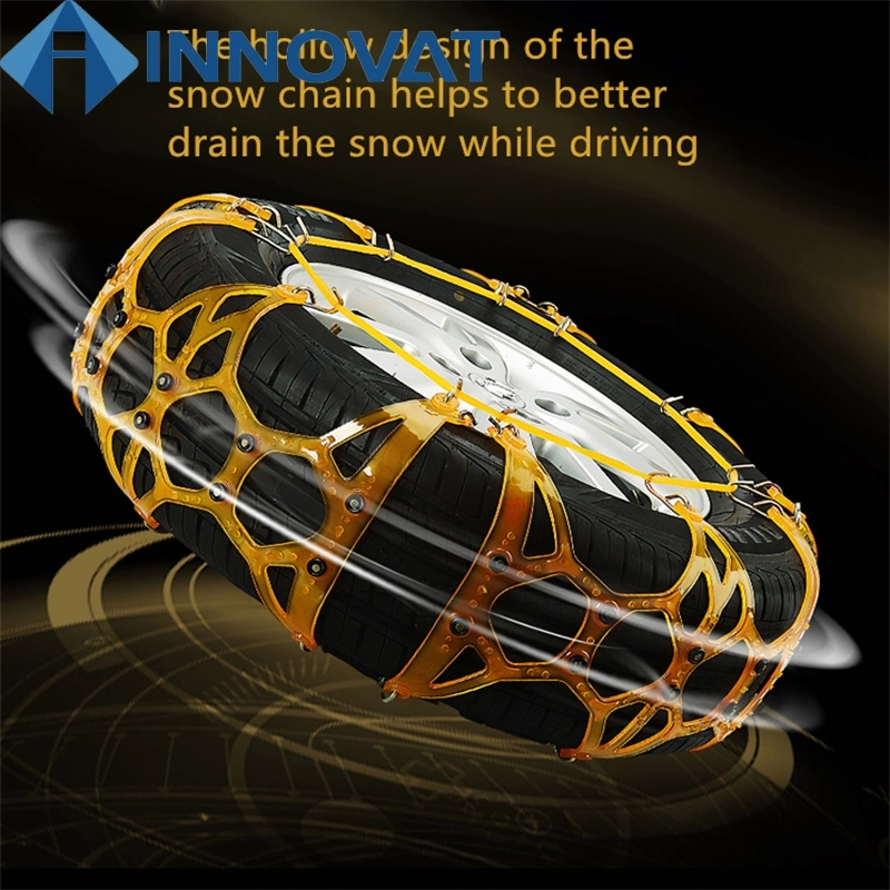 Чрезвычайной пластиковые цепи противоскольжения для эвакуации автомобиля Anti-Skid цепь