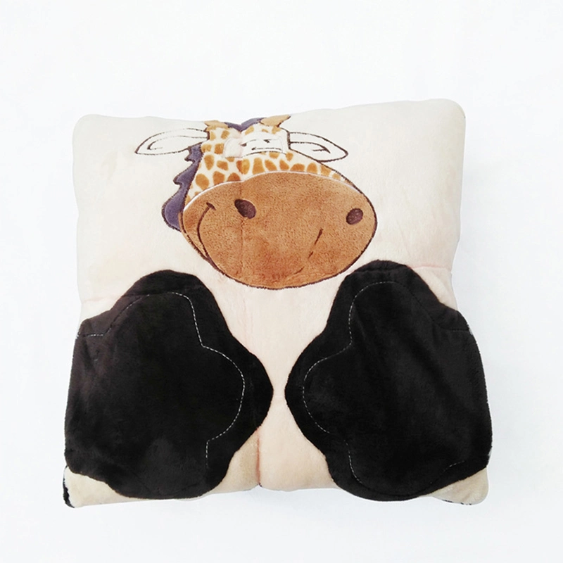 Custom Vivid Animal Design 40cm Soft Stuffed Backrest Pillow Plush Toy Cushions