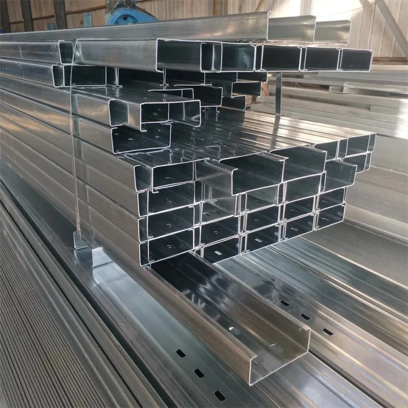 Building Material Purlin Carbon Steel C Channel H I Beam Steel Structure